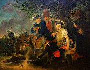 Bernhard Rode Frederick the Great and the Combat Medic, France oil painting artist